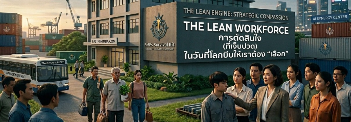 ผู้นำองค์กรและพนักงานกับแนวคิด The Lean Workforce